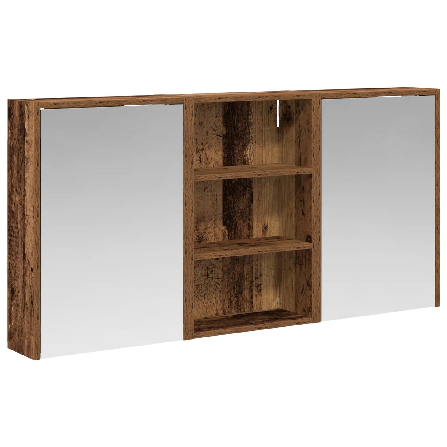 vidaXL Σετ Ντουλαπιών Μπάνιου 3 τμχ. 126 x 16 x 62.5 εκ.