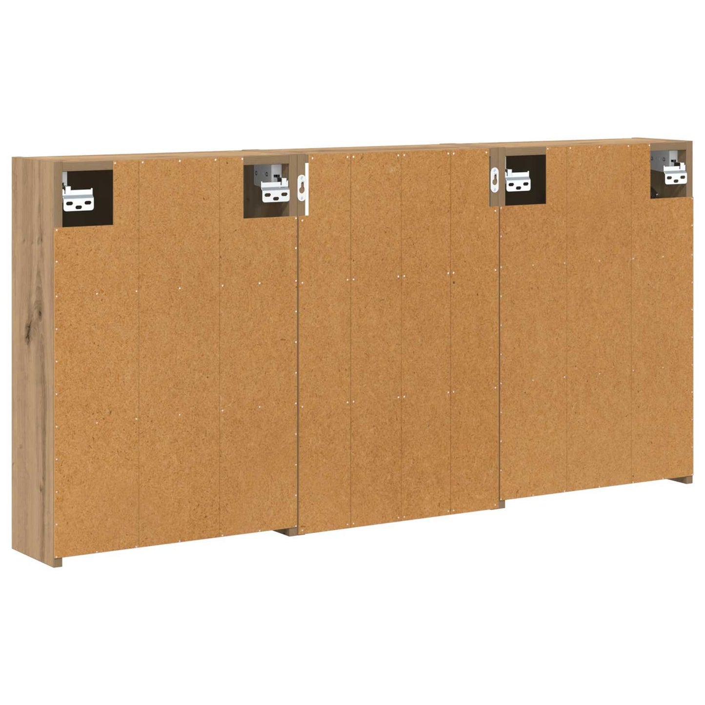 vidaXL Σετ Ντουλαπιών Μπάνιου 3 τμχ. 126 x 16 x 62.5 εκ.