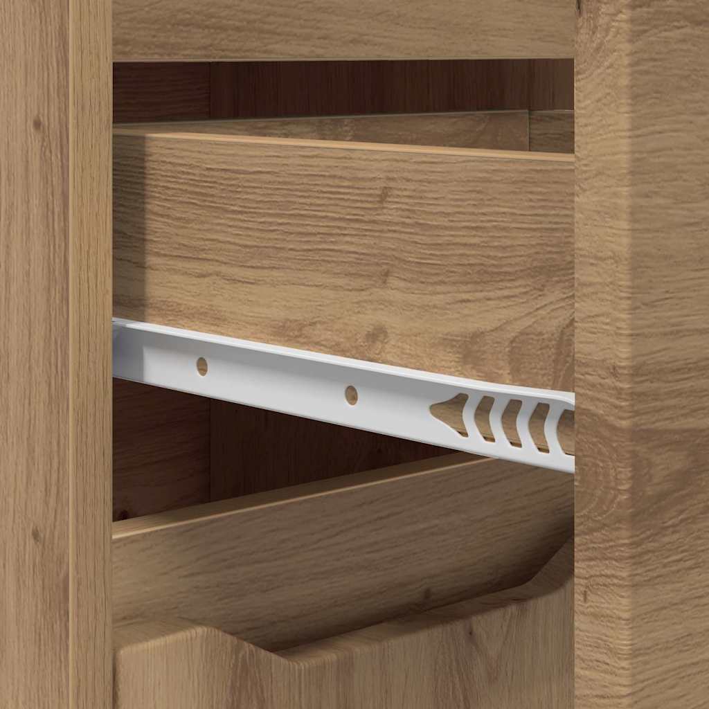 vidaXL Σετ Επίπλων Μπάνιου 3 pcs Artisan Oak Επεξεργασμένο ξύλο