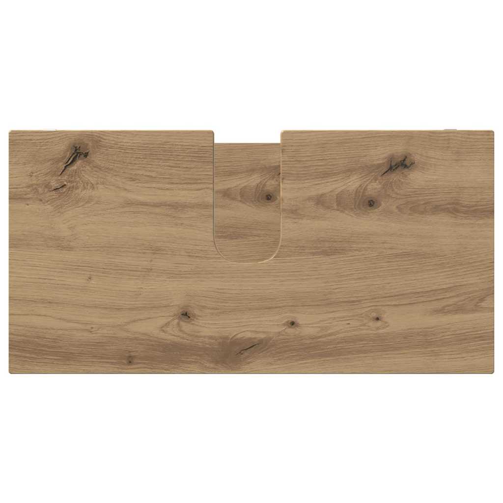 vidaXL Σετ Επίπλων Μπάνιου 3 pcs Artisan Oak Επεξεργασμένο ξύλο