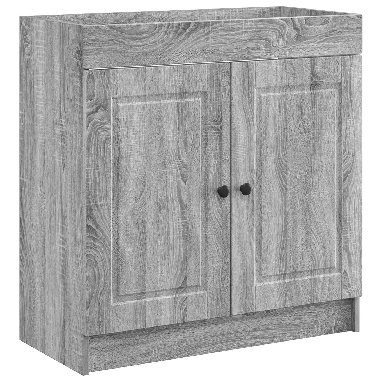 vidaXL Σετ Επίπλων Μπάνιου Γκρι Sonoma 78,5 x 37,5 x 81 εκ