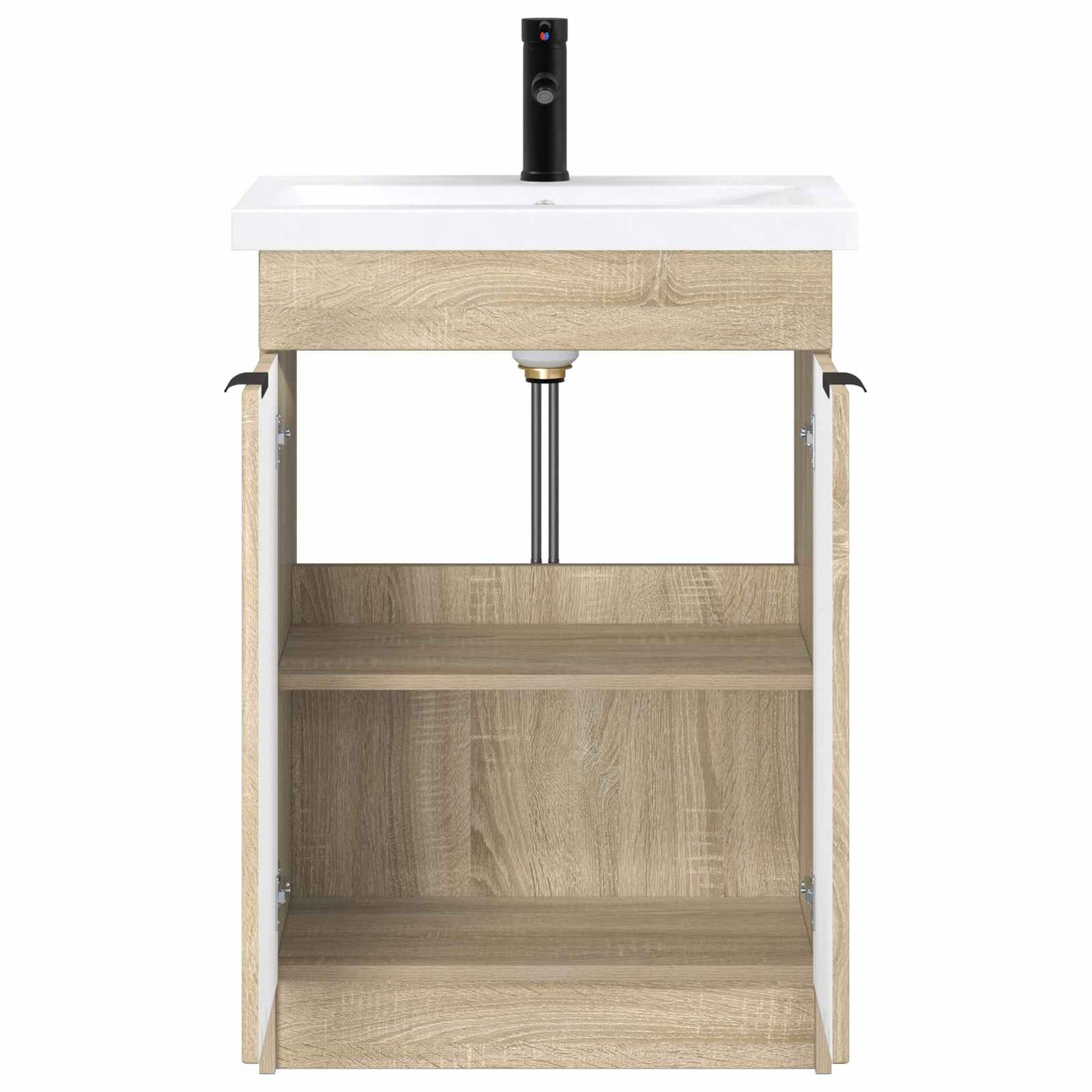 vidaXL Σετ Επίπλων Μπάνιου Sonoma Δρυς 78,5 x 37,5 x 81 εκ