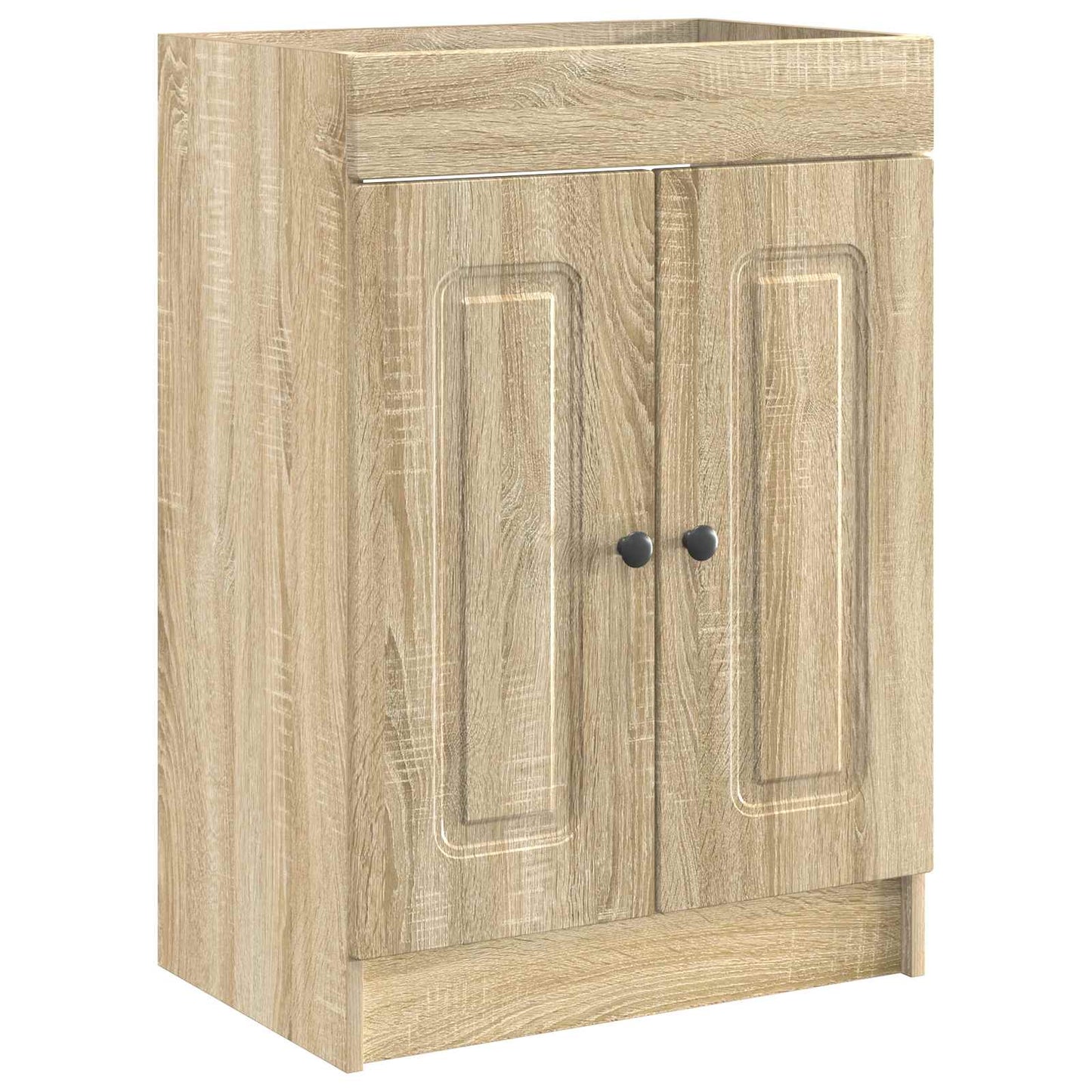 vidaXL Σετ Επίπλων Μπάνιου Sonoma Δρυς 56 x 37,5 x 81 εκ