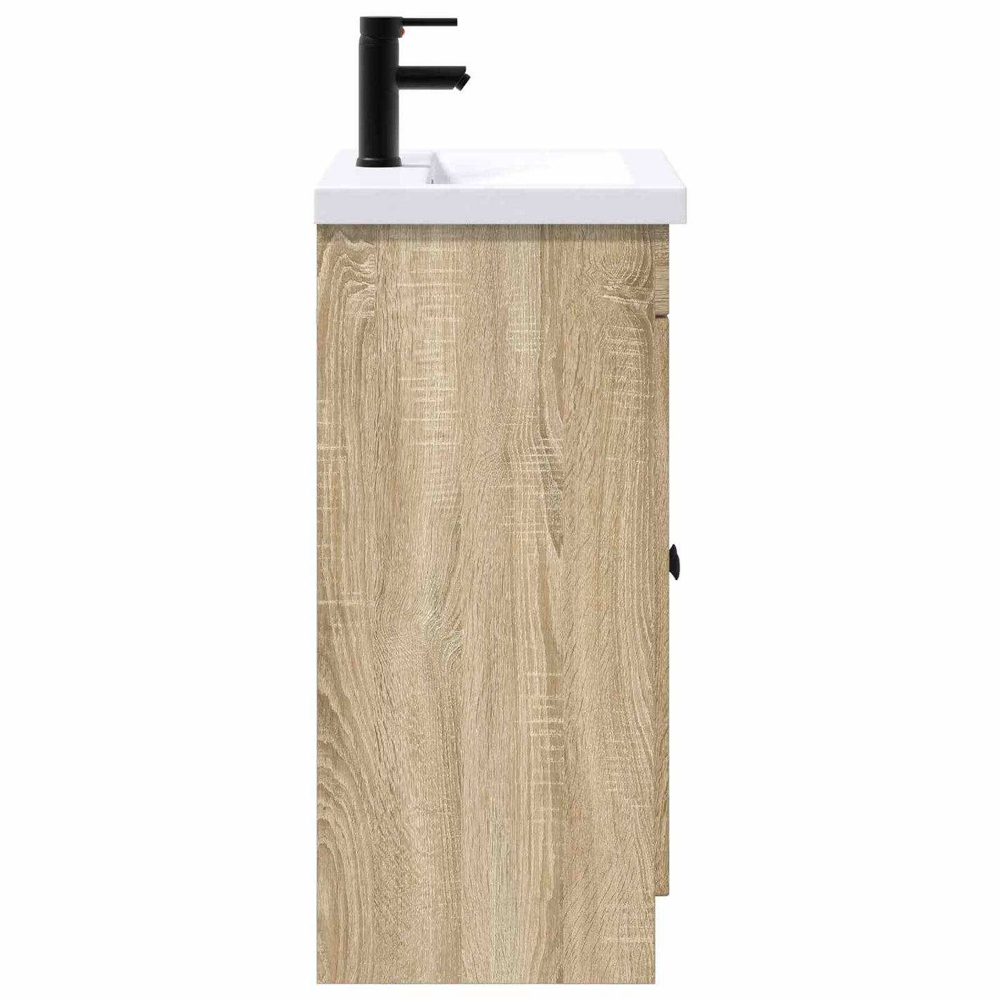 vidaXL Σετ Επίπλων Μπάνιου Sonoma Δρυς 56 x 37,5 x 81 εκ