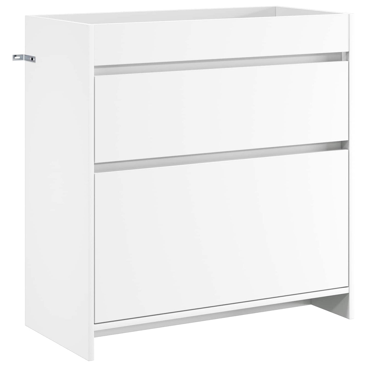 vidaXL Σετ Επίπλων Μπάνιου Λευκό 81 x 40 x 84,5 εκ Επεξεργασμένο Ξύλο