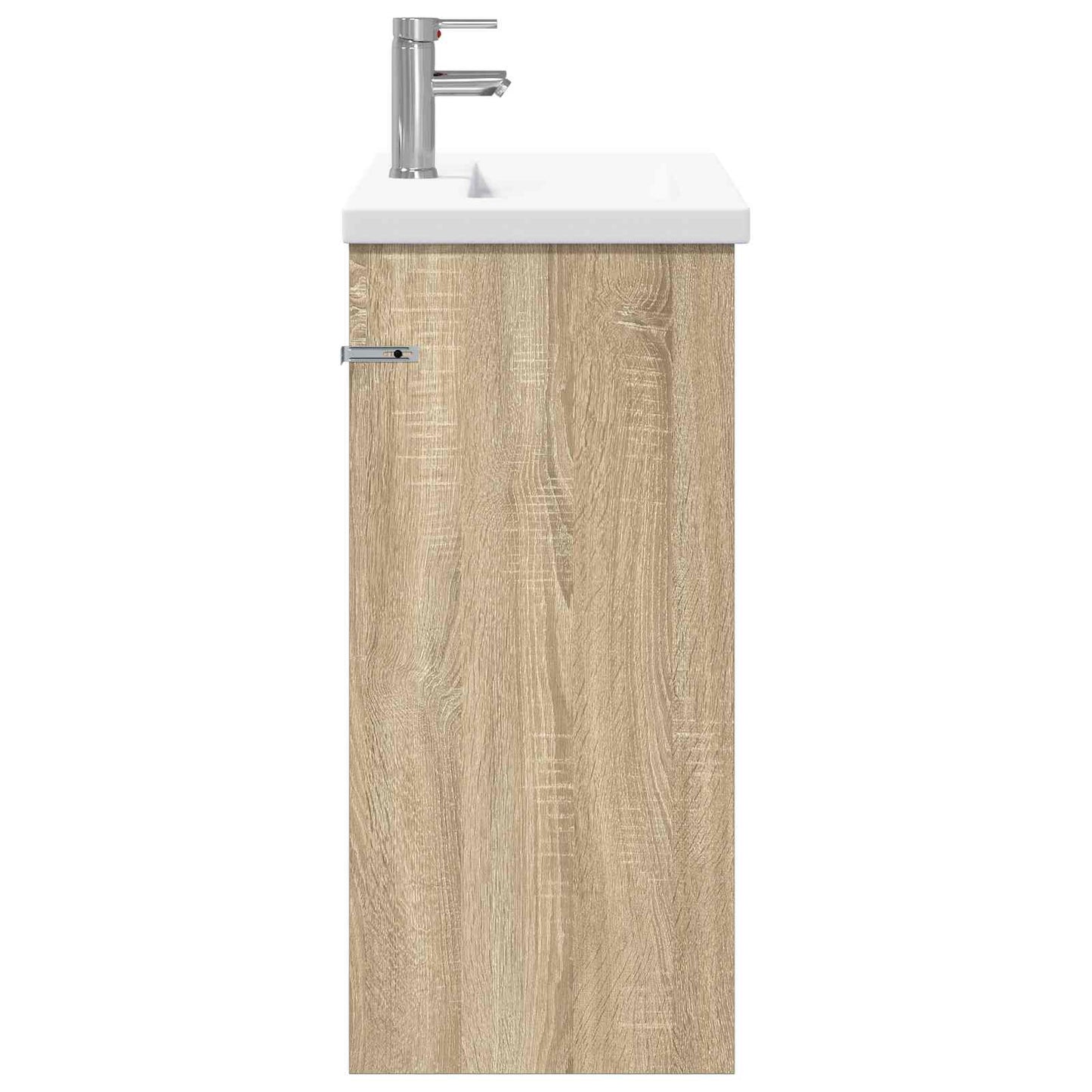 vidaXL Σετ Επίπλων Μπάνιου Sonoma Δρυς 81 x 40 x 84,5 εκ