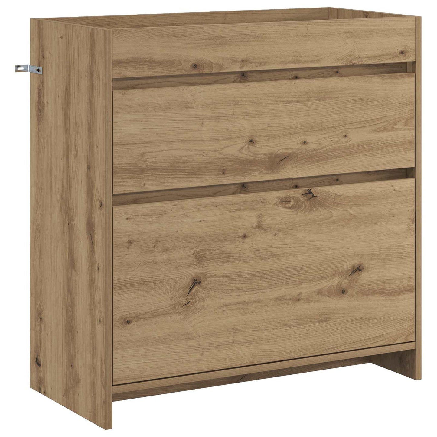vidaXL Σετ Επίπλων Μπάνιου Artisan Δρυς 81 x 40 x 84,5 εκ