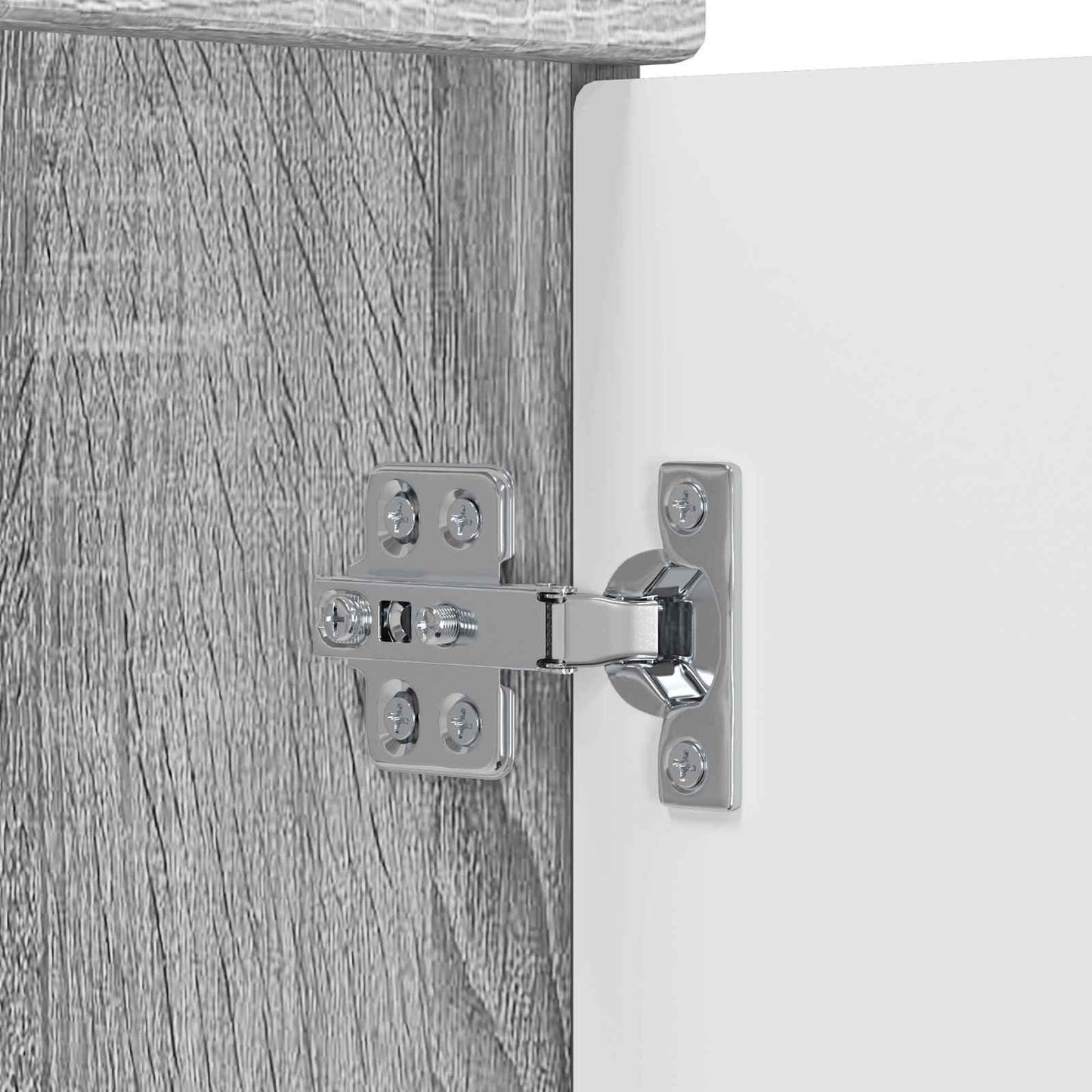 vidaXL Σετ Επίπλων Μπάνιου Γκρι Sonoma 61 x 40 x 84,5 εκ