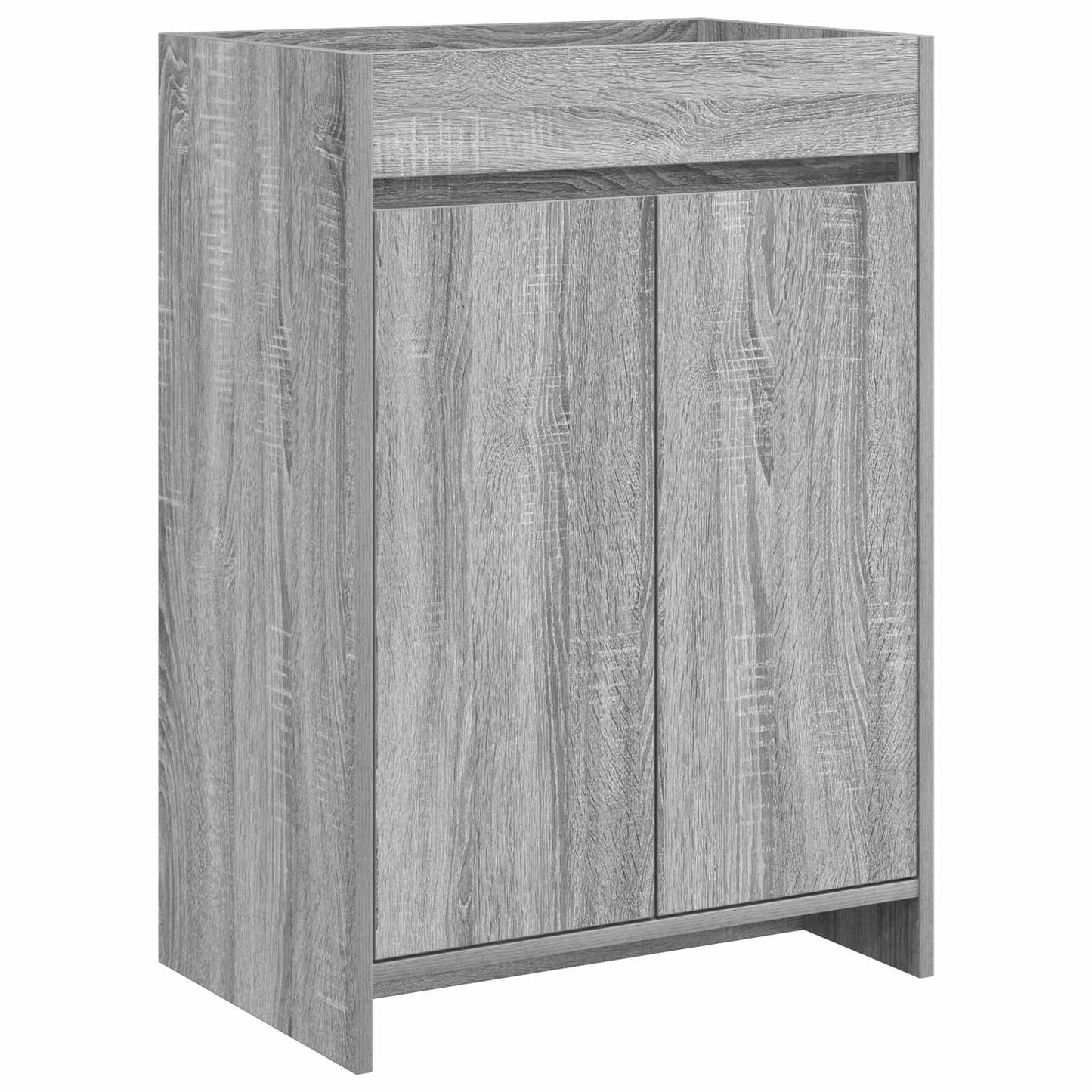 vidaXL Σετ Επίπλων Μπάνιου Γκρι Sonoma 61 x 40 x 84,5 εκ