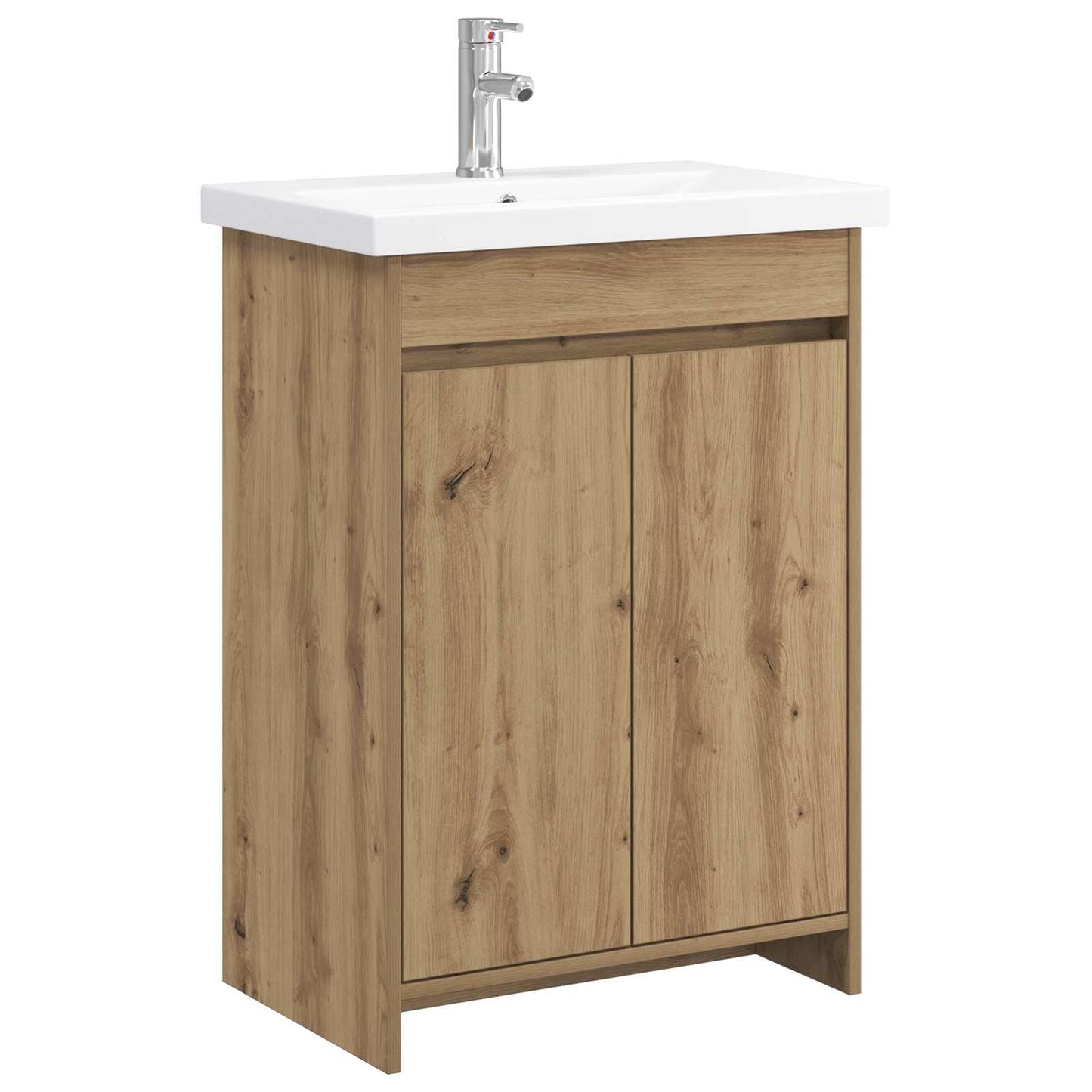 vidaXL Σετ Επίπλων Μπάνιου Artisan Δρυς 81 x 40 x 84,5 εκ