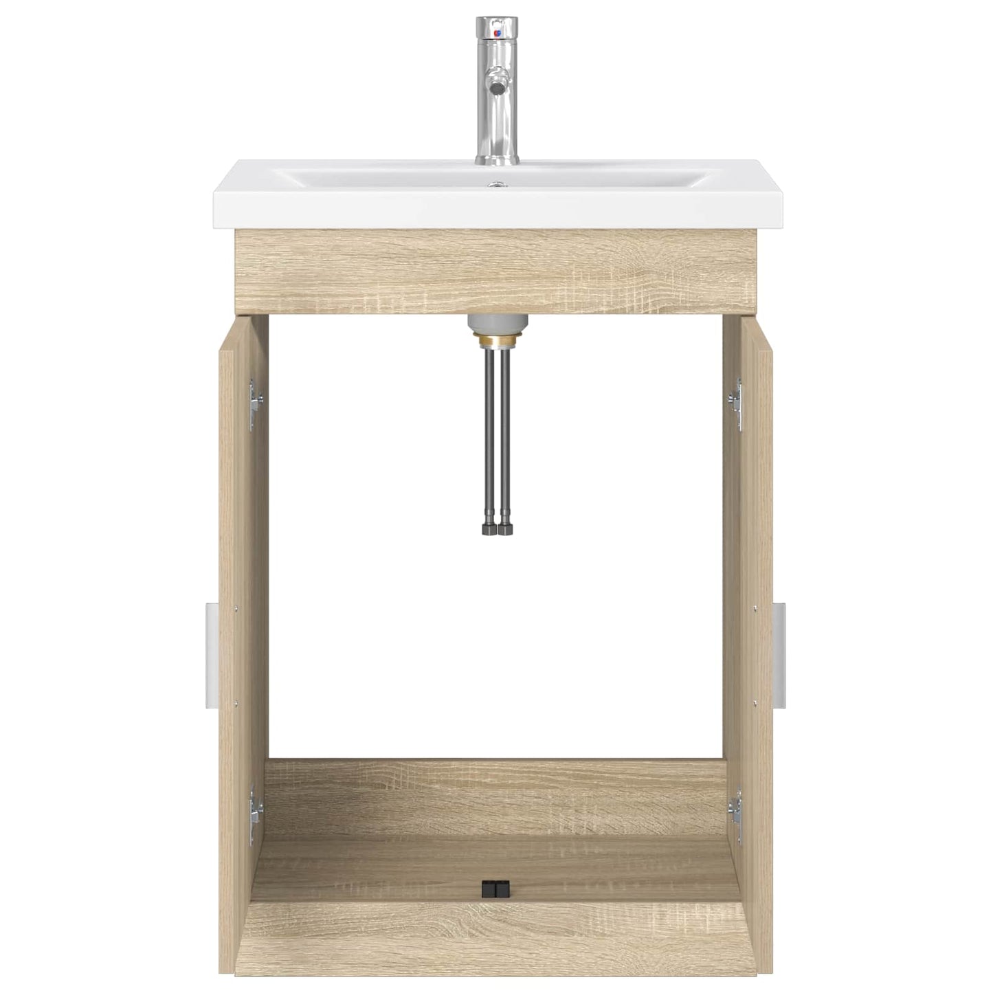 vidaXL Σετ Επίπλων Μπάνιου Sonoma Δρυς 61 x 40 x 84,5 εκ