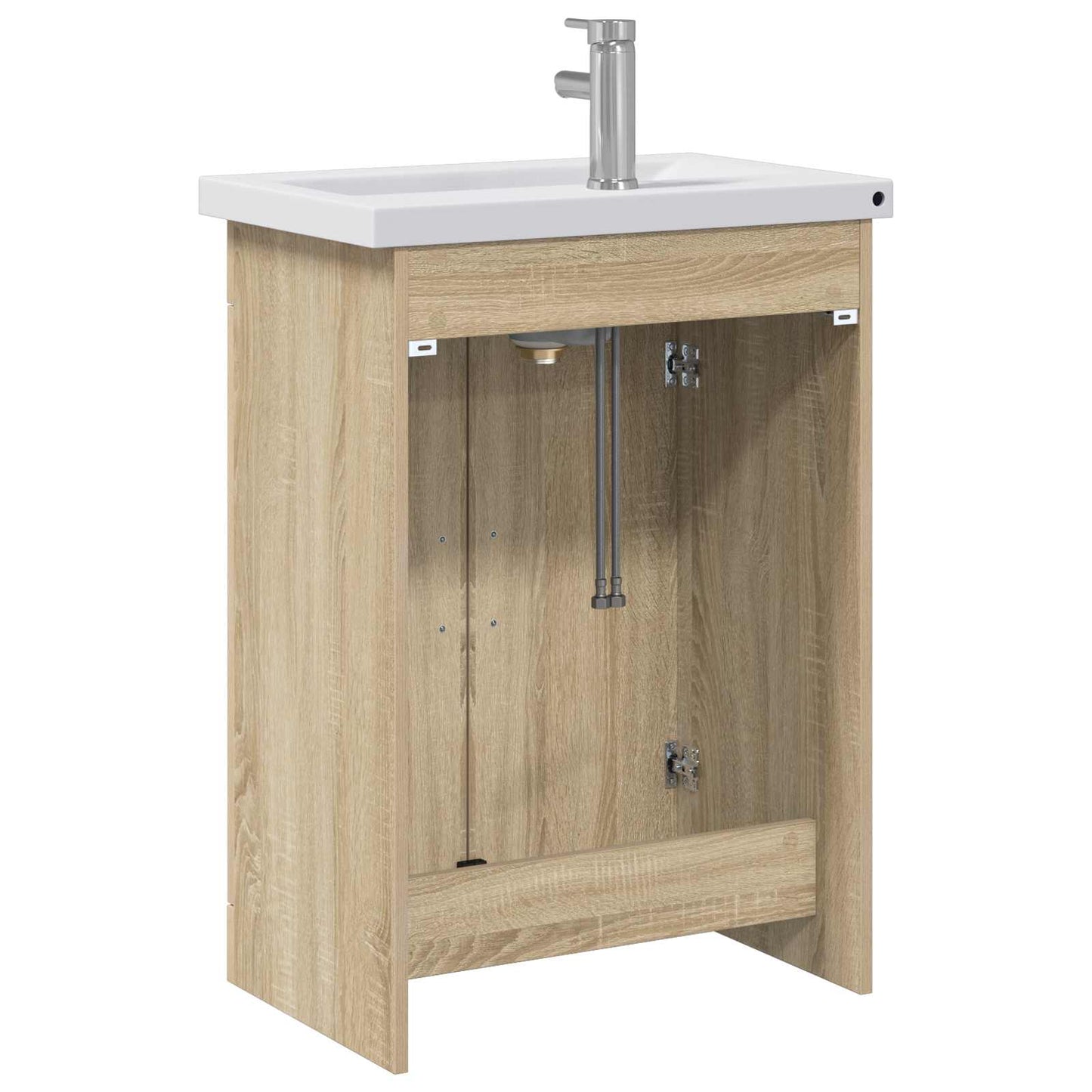 vidaXL Σετ Επίπλων Μπάνιου Sonoma Δρυς 61 x 40 x 84,5 εκ
