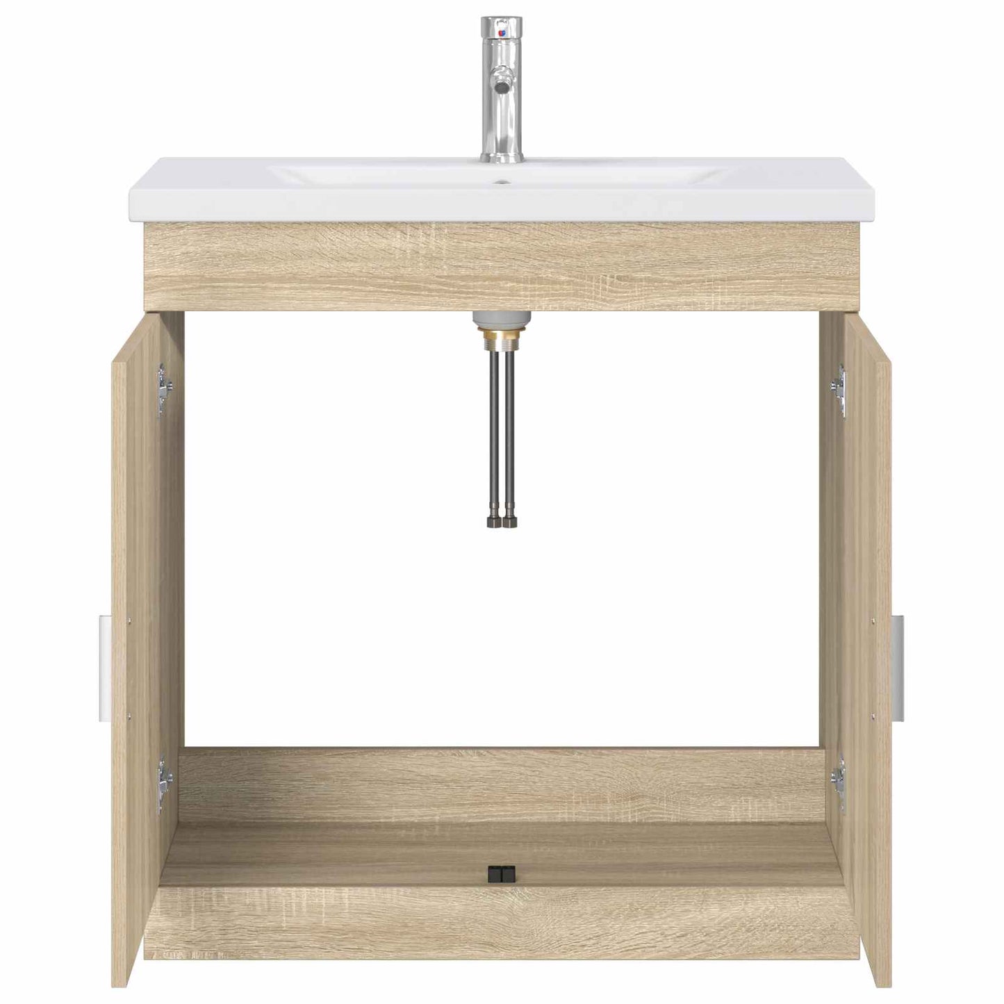 vidaXL Σετ Επίπλων Μπάνιου Sonoma Δρυς 81 x 40 x 84,5 εκ