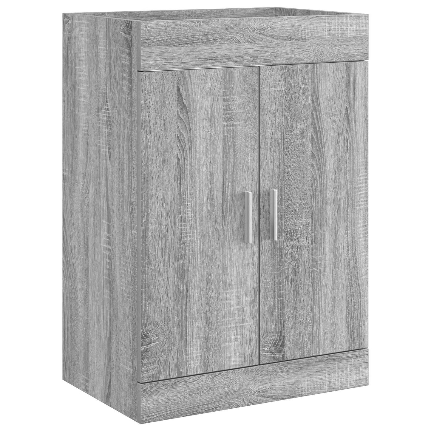 vidaXL Σετ Επίπλων Μπάνιου Γκρι Sonoma 81 x 40 x 84,5 εκ