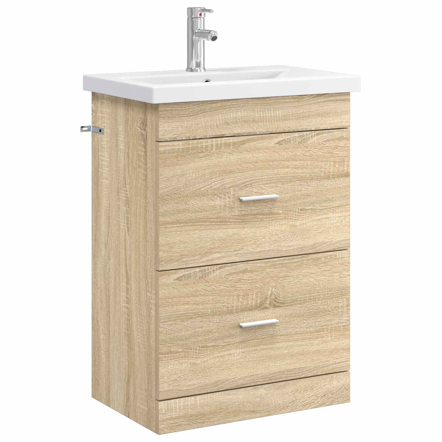 vidaXL Σετ Επίπλων Μπάνιου Sonoma Δρυς 61 x 40 x 84,5 εκ