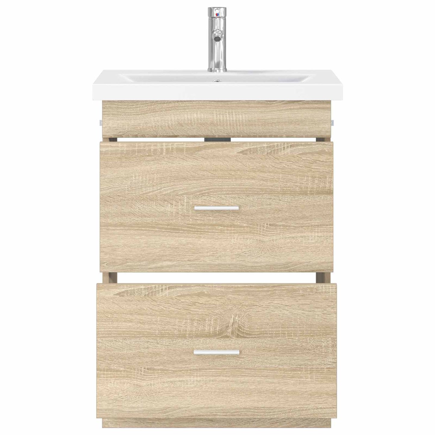 vidaXL Σετ Επίπλων Μπάνιου Sonoma Δρυς 61 x 40 x 84,5 εκ