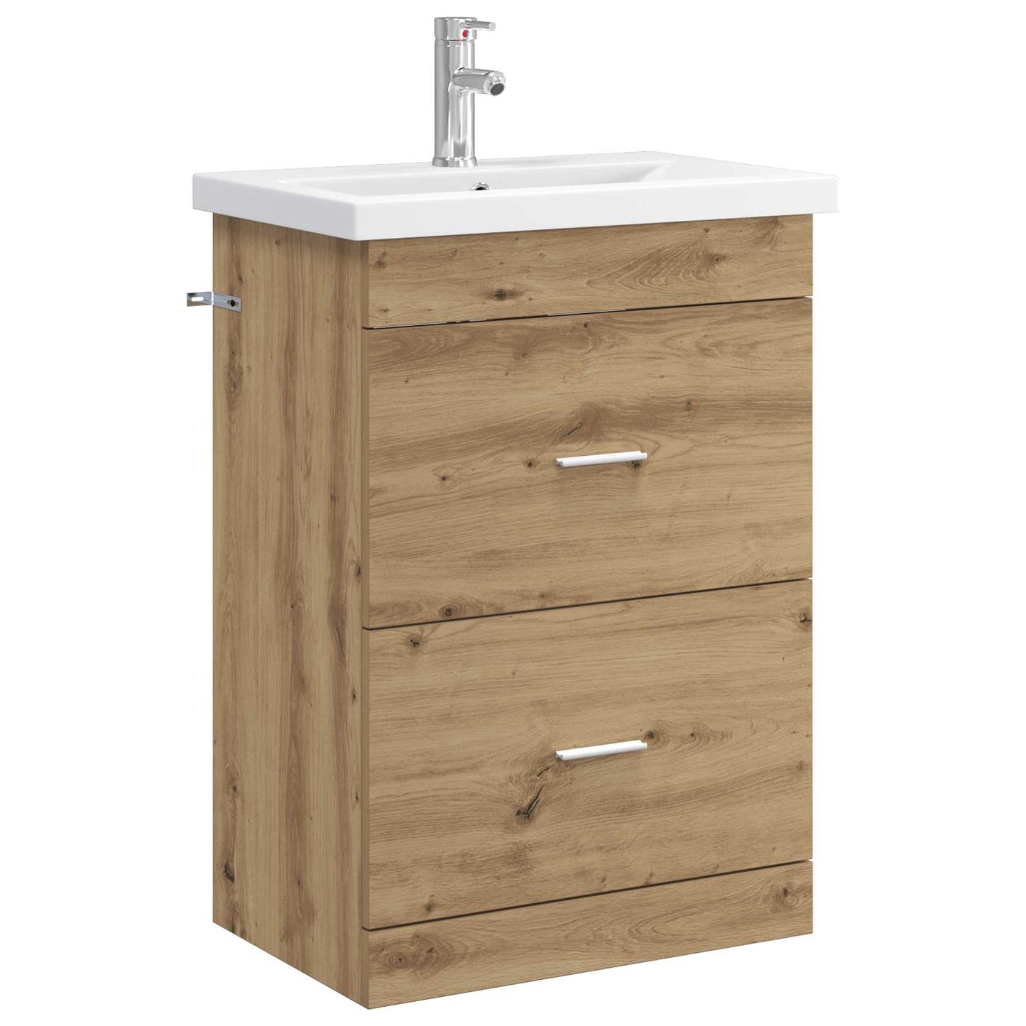 vidaXL Σετ Επίπλων Μπάνιου Artisan Δρυς 61 x 40 x 84,5 εκ