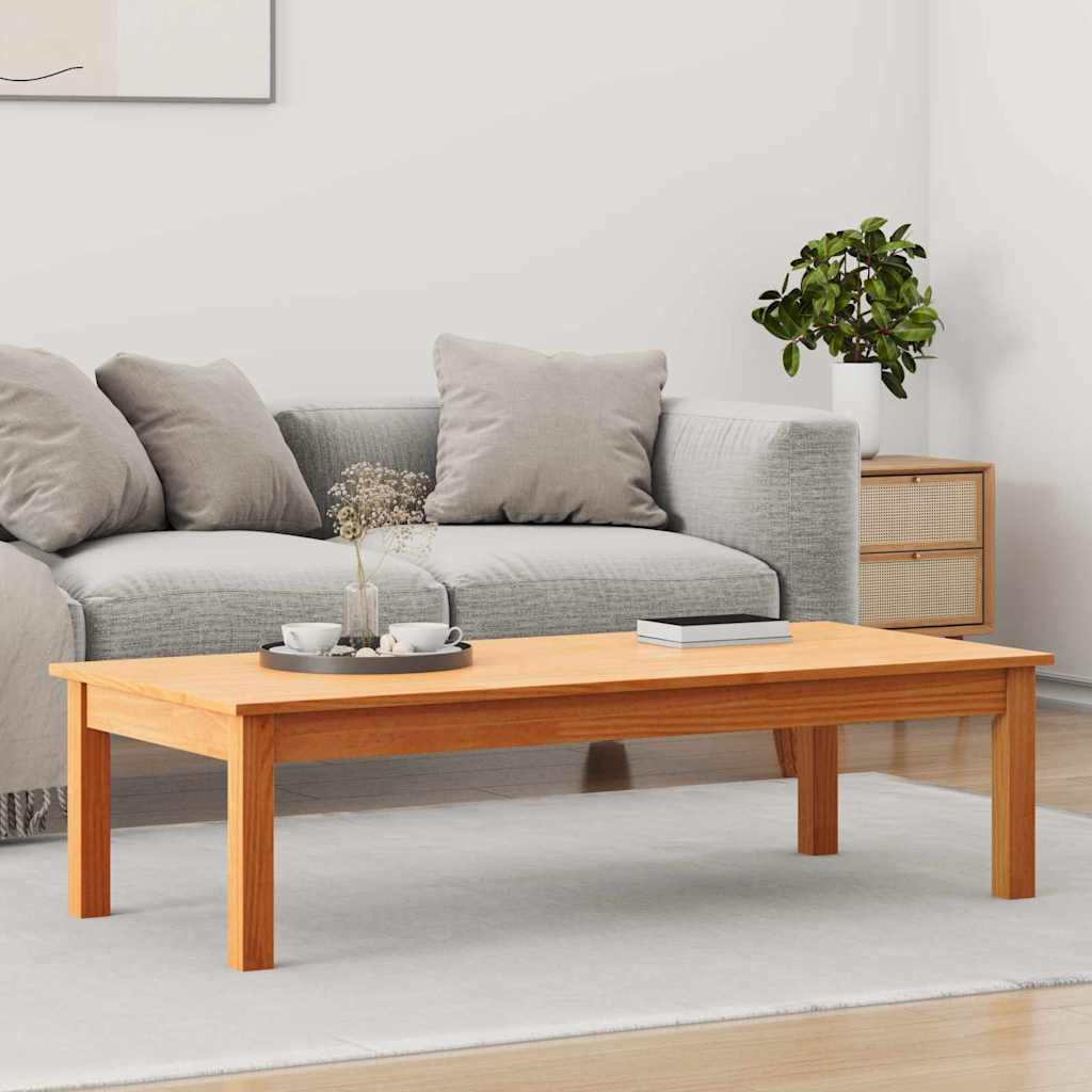 vidaXL Τραπεζάκι σαλονιού Κερί Παλαίωσης 110 x 50 x 30 cm