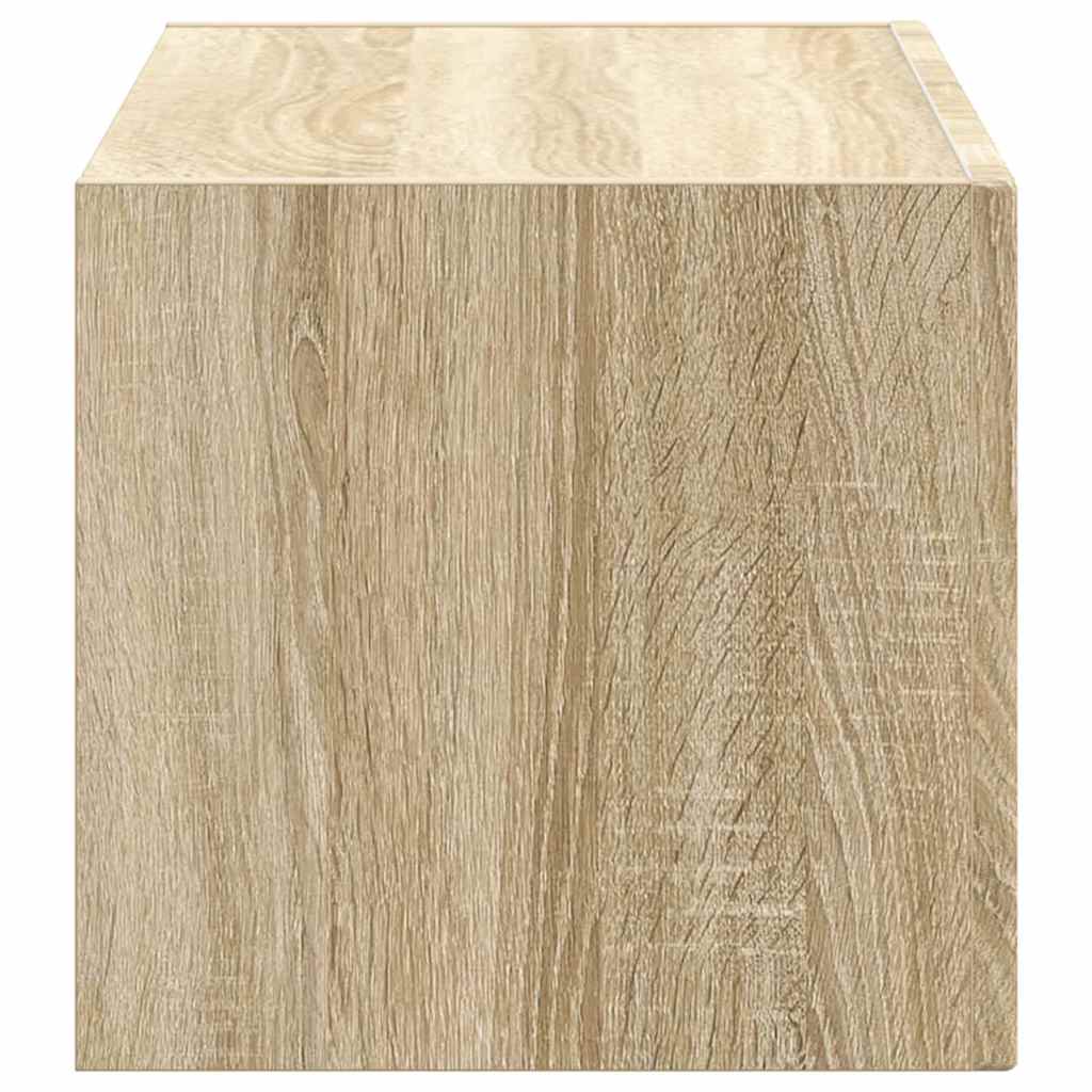 vidaXL Ντουλάπι Τηλεόρασης Τοίχου Επιτοίχιο Σονόμα 60 x 31 x 29.5 εκ