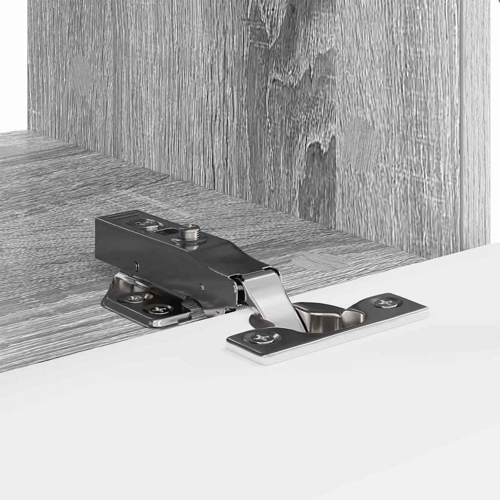 vidaXL Ντουλάπι Τηλεόρασης Τοίχου Γκρίζο Σονομα 60 x 31 x 29.5 εκ