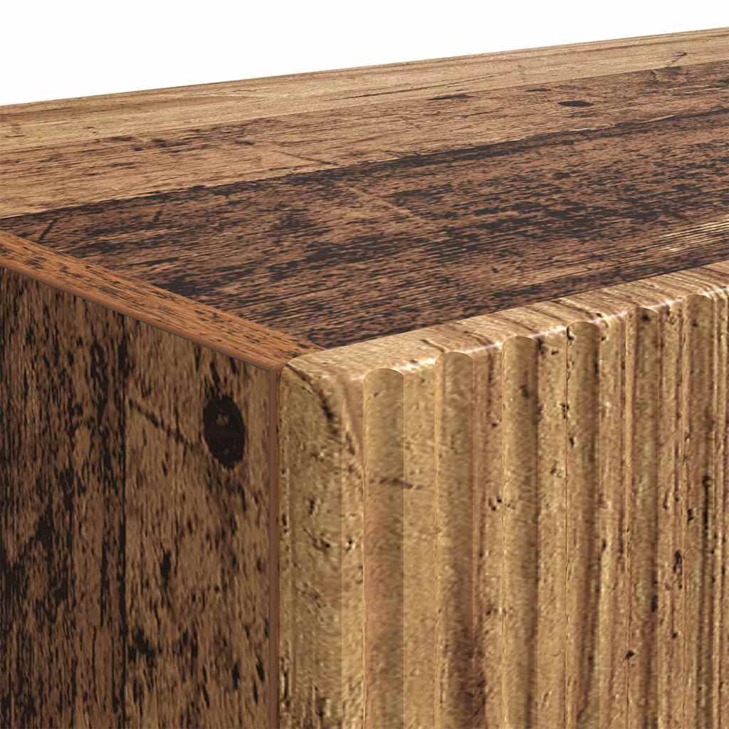 vidaXL Ντουλάπι Τηλεόρασης Τοίχου Παλιό Ξύλο 60 x 31 x 29.5 εκ