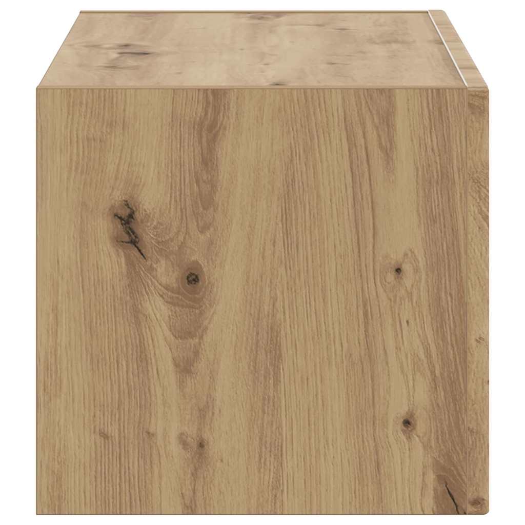 vidaXL Ντουλάπι Τηλεόρασης Τοίχου Καρυδιά Χειροποίητης Εργασίας