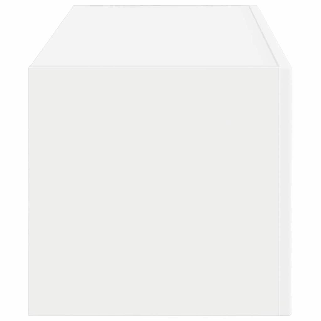 vidaXL Ντουλάπι Τηλεόρασης Τοίχου Επιτοίχιο Λευκό 60 x 31 x 29.5 εκ