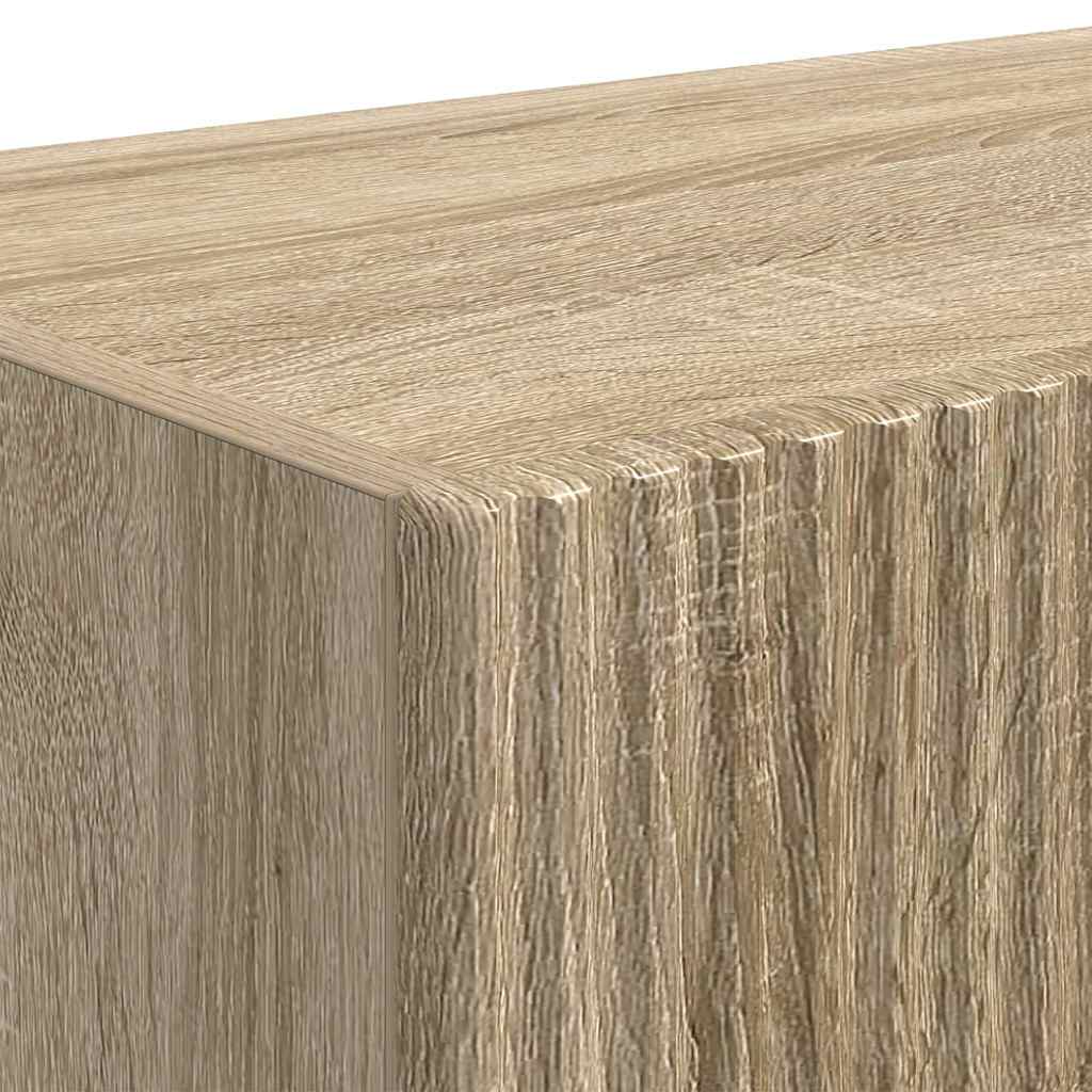 vidaXL Ντουλάπι Τηλεόρασης Τοίχου 2 pcs Σονόμα 60 x 31 x 29.5 εκ