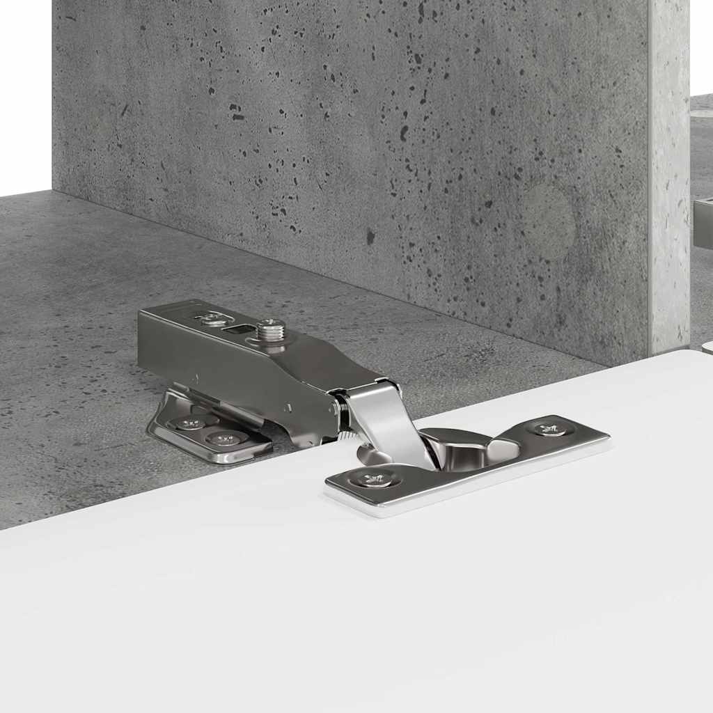 vidaXL Ντουλάπι Τηλεόρασης Τοίχου 2 pcs Σκυρόδεμα 60 x 31 x 29.5 εκ