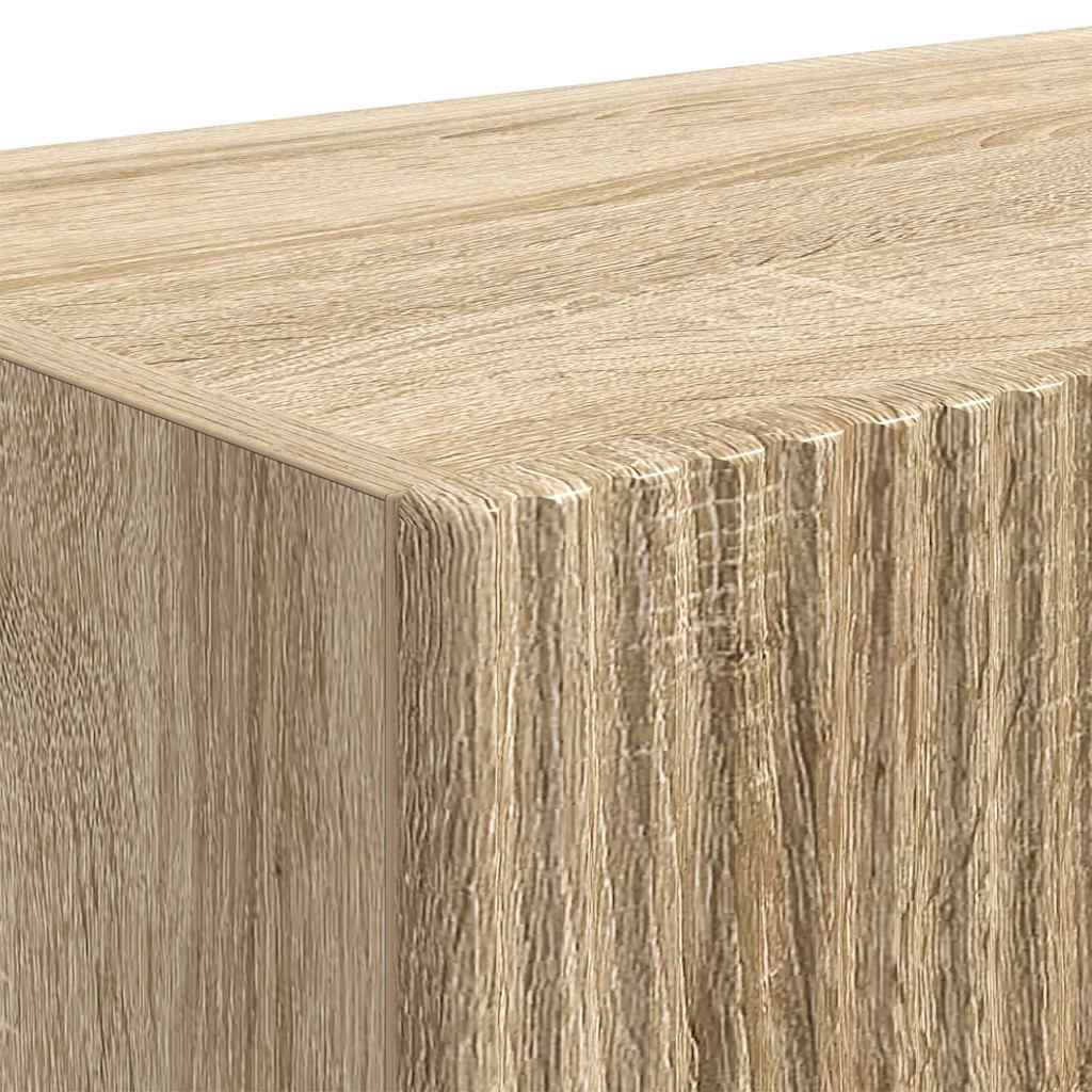 vidaXL Ντουλάπι Τηλεόρασης Τοίχου 2 pcs Σονόμα 60 x 31 x 29.5 εκ