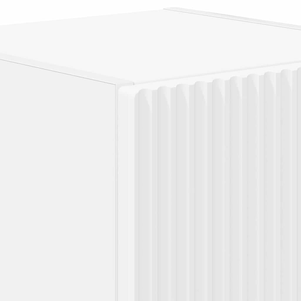 vidaXL Ντουλάπι Τηλεόρασης Τοίχου Επιτοίχιο Λευκό 30 x 31 x 40 εκ.