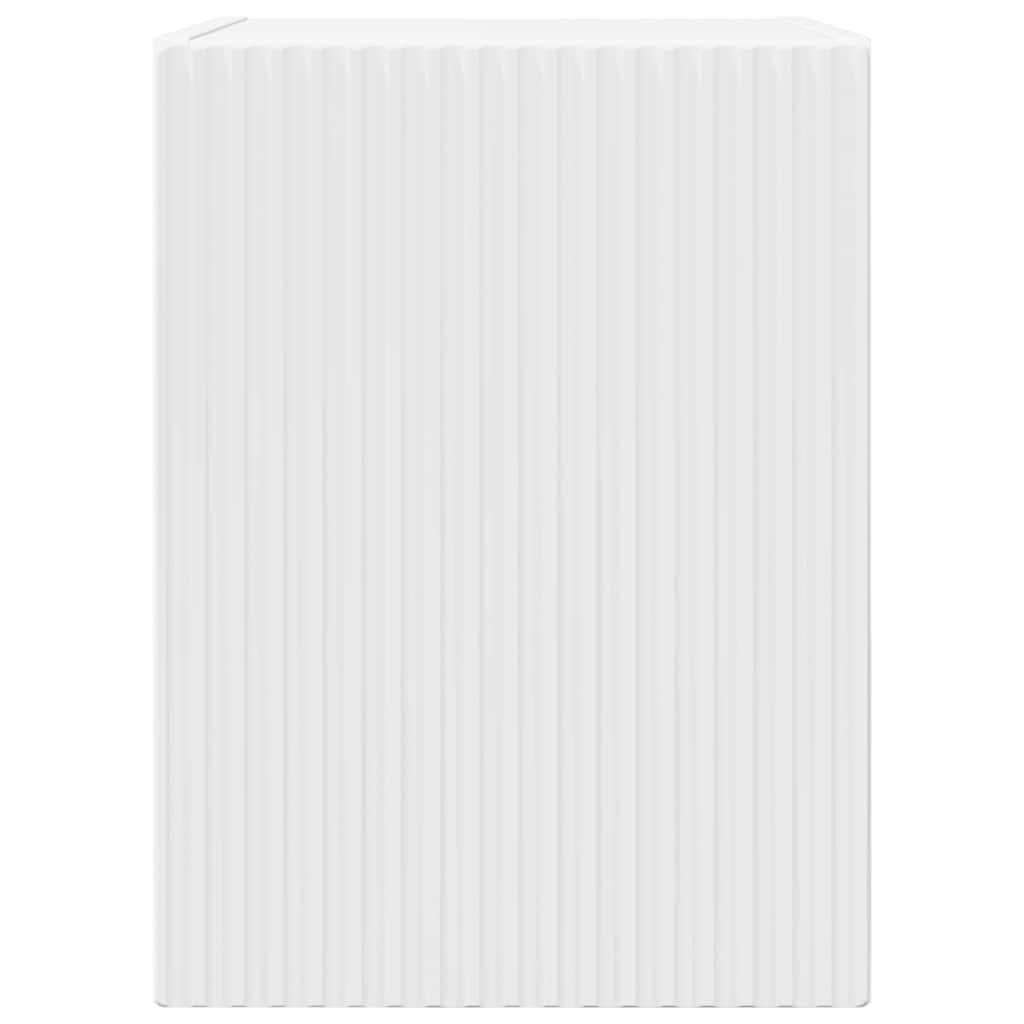 vidaXL Ντουλάπι Τηλεόρασης Τοίχου 2 pcs Λαμπερό Λευκό 30 x 31 x 40 εκ.