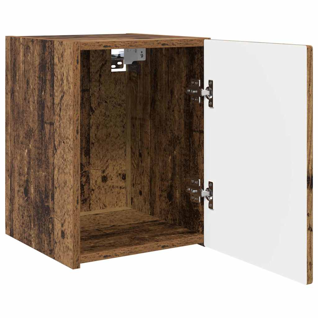 vidaXL Ντουλάπι Τηλεόρασης Τοίχου Παλιό Ξύλο 30 x 31 x 40 εκ.