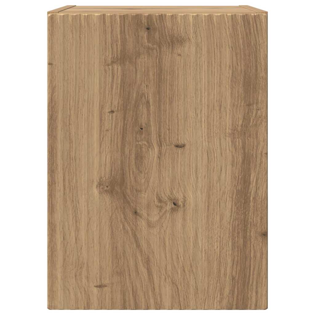 vidaXL Ντουλάπι Τηλεόρασης Τοίχου Καρυδιά Χειροποίητης Εργασίας