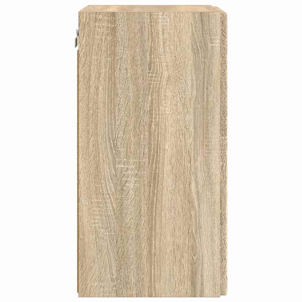 vidaXL Ντουλάπι Τηλεόρασης Τοίχου 2 pcs Σονόμα 30 x 31 x 60 εκ