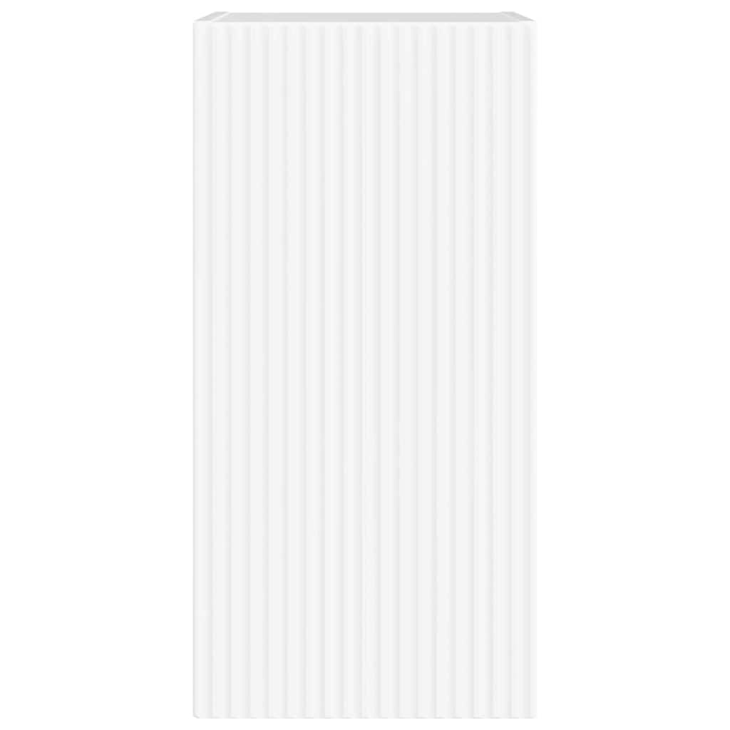 vidaXL Ντουλάπι Τηλεόρασης Τοίχου 2 pcs Λαμπερό Λευκό 30 x 31 x 60 εκ