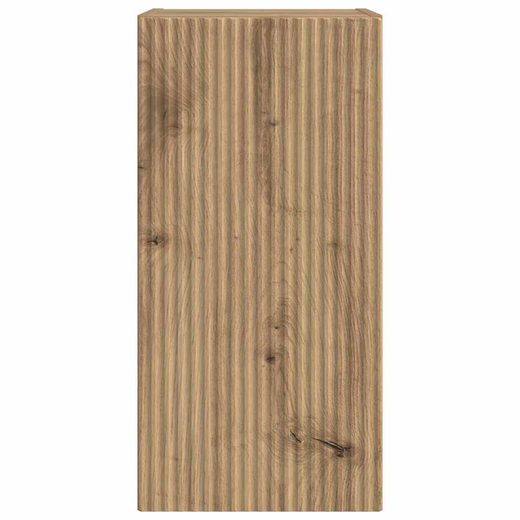 vidaXL Ντουλάπι Τηλεόρασης Τοίχου Καρυδιά Χειροποίητης Εργασίας