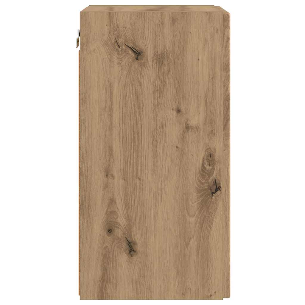 vidaXL Ντουλάπι Τηλεόρασης Τοίχου Καρυδιά Χειροποίητης Εργασίας