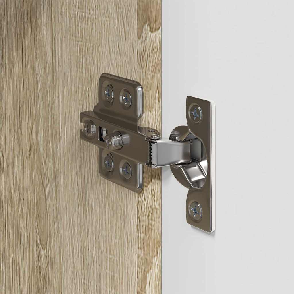 vidaXL Ντουλάπι Τηλεόρασης Τοίχου 2 pcs Σονόμα 30 x 31 x 80 εκ.