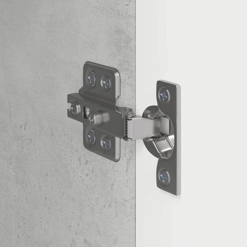 vidaXL Ντουλάπι Τηλεόρασης Τοίχου Επιτοίχιο Σκυρόδεμα 30 x 31 x 80 εκ.