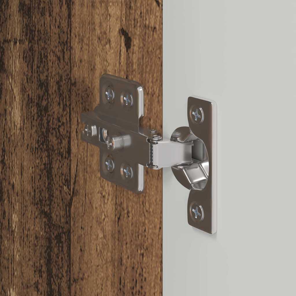 vidaXL Ντουλάπι Τηλεόρασης Τοίχου Παλιό Ξύλο 30 x 31 x 80 εκ.