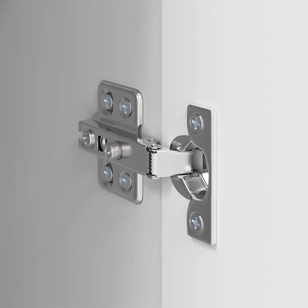 vidaXL Ντουλάπι Τηλεόρασης Τοίχου Επιτοίχιο Λευκό 30 x 31 x 100 εκ.