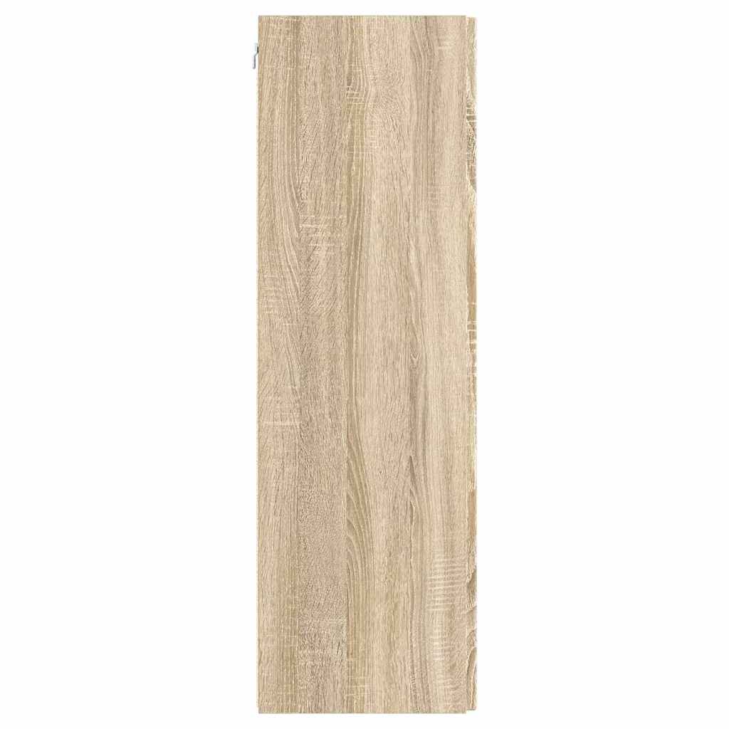 vidaXL Ντουλάπι Τηλεόρασης Τοίχου Επιτοίχιο Σονόμα 30 x 31 x 100 εκ.