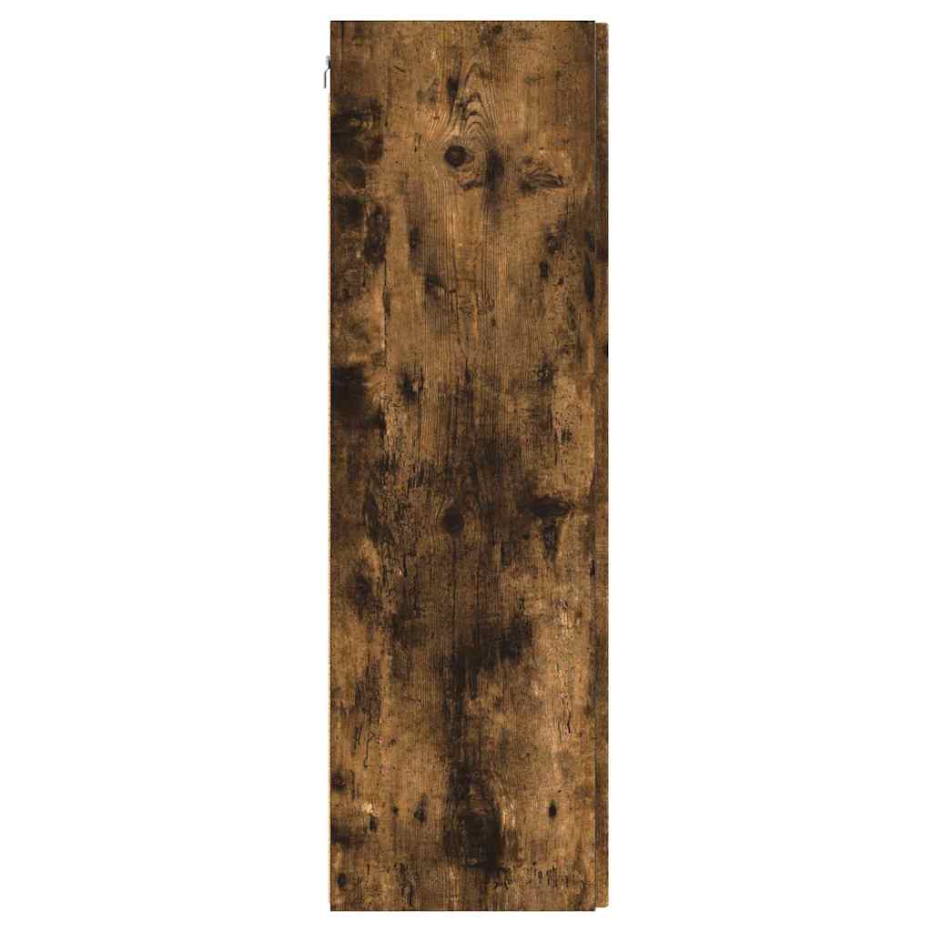 vidaXL Ντουλάπι Τηλεόρασης Τοίχου Καπνιστό Δρύς 30 x 31 x 100 εκ.