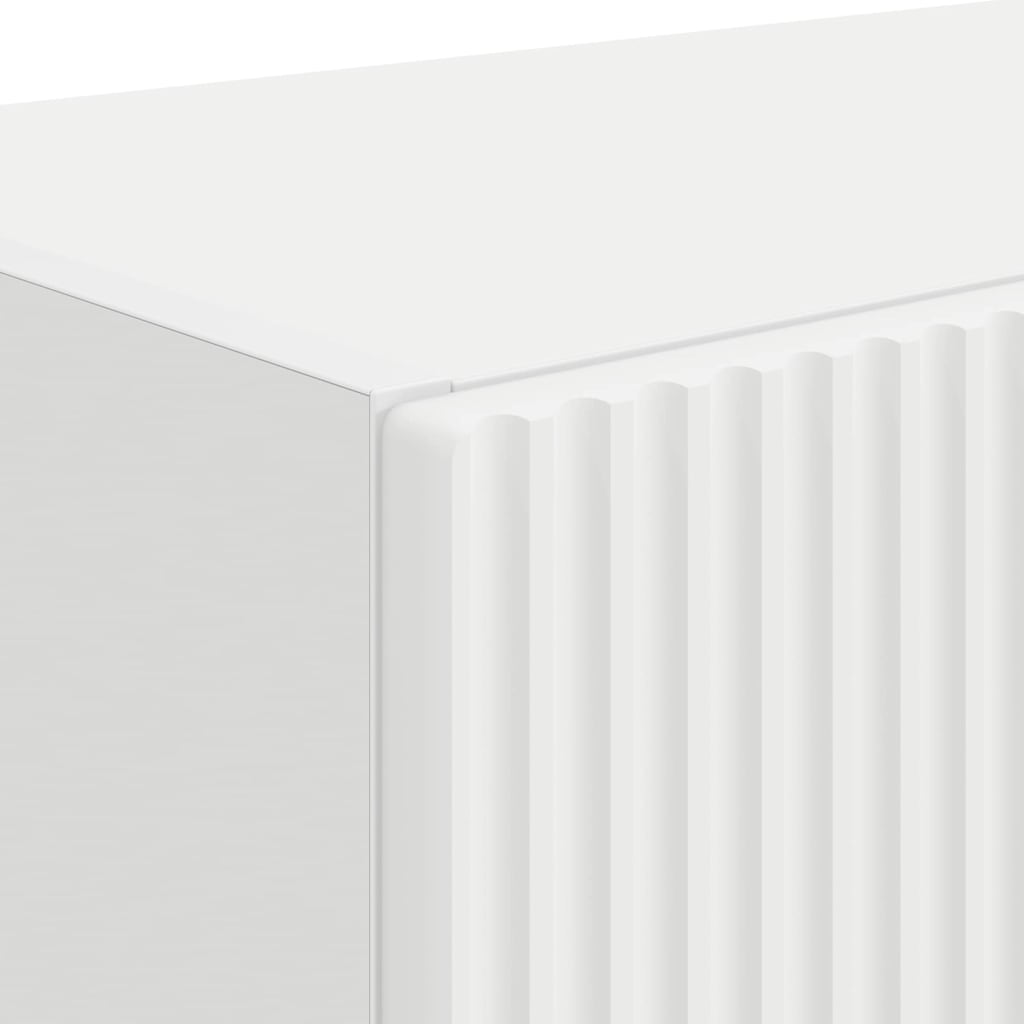 vidaXL Ντουλάπι Τηλεόρασης Τοίχου Επιτοίχιο Λευκό 59,5 x 31 x 40 εκ