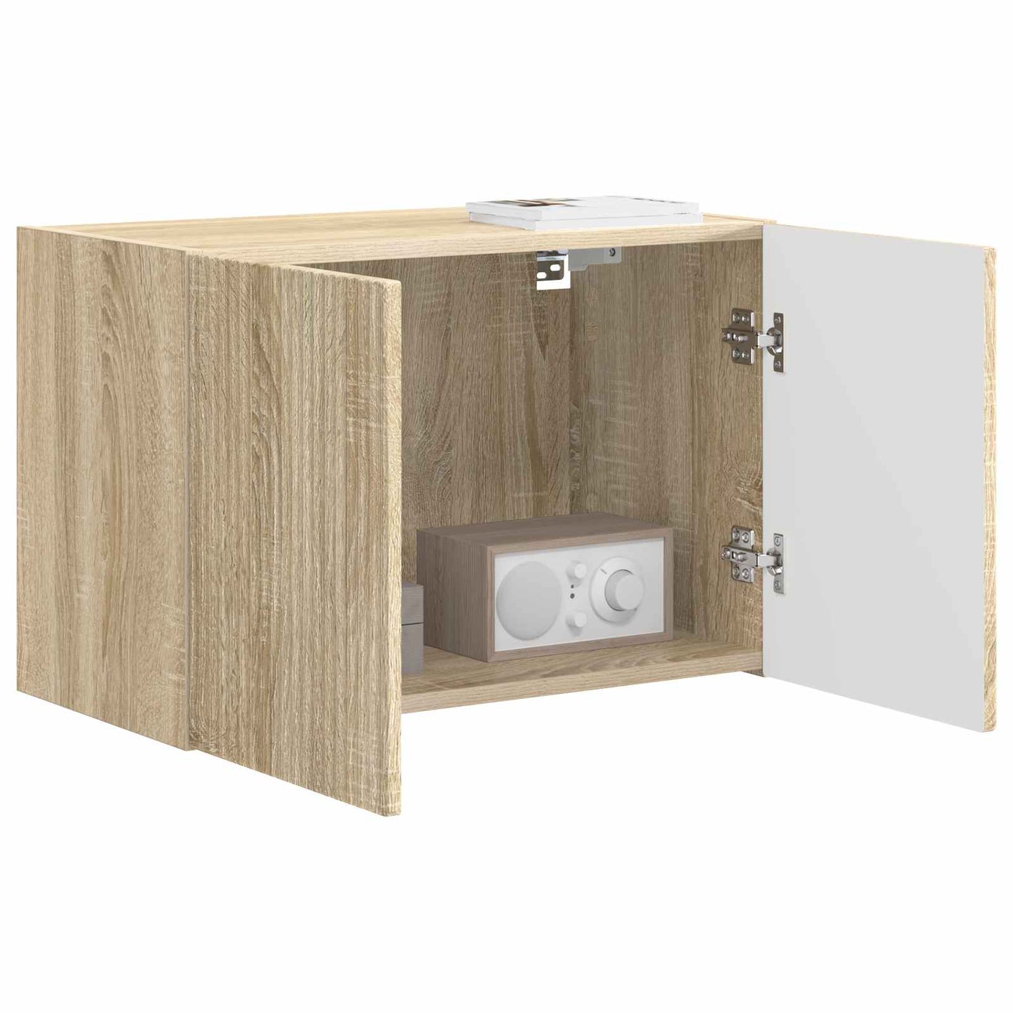 vidaXL Ντουλάπι Τηλεόρασης Τοίχου 59,5 x 31 x 40 εκ Δρύς Sonoma