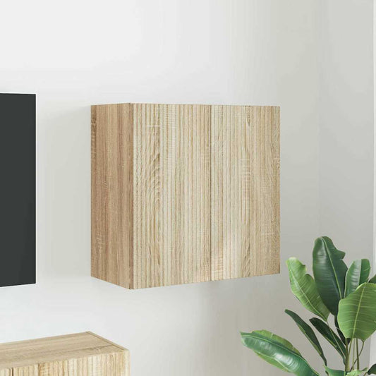 vidaXL Ντουλάπι Τηλεόρασης Τοίχου Δρύς Sonoma 59,5 x 31 x 60 εκ