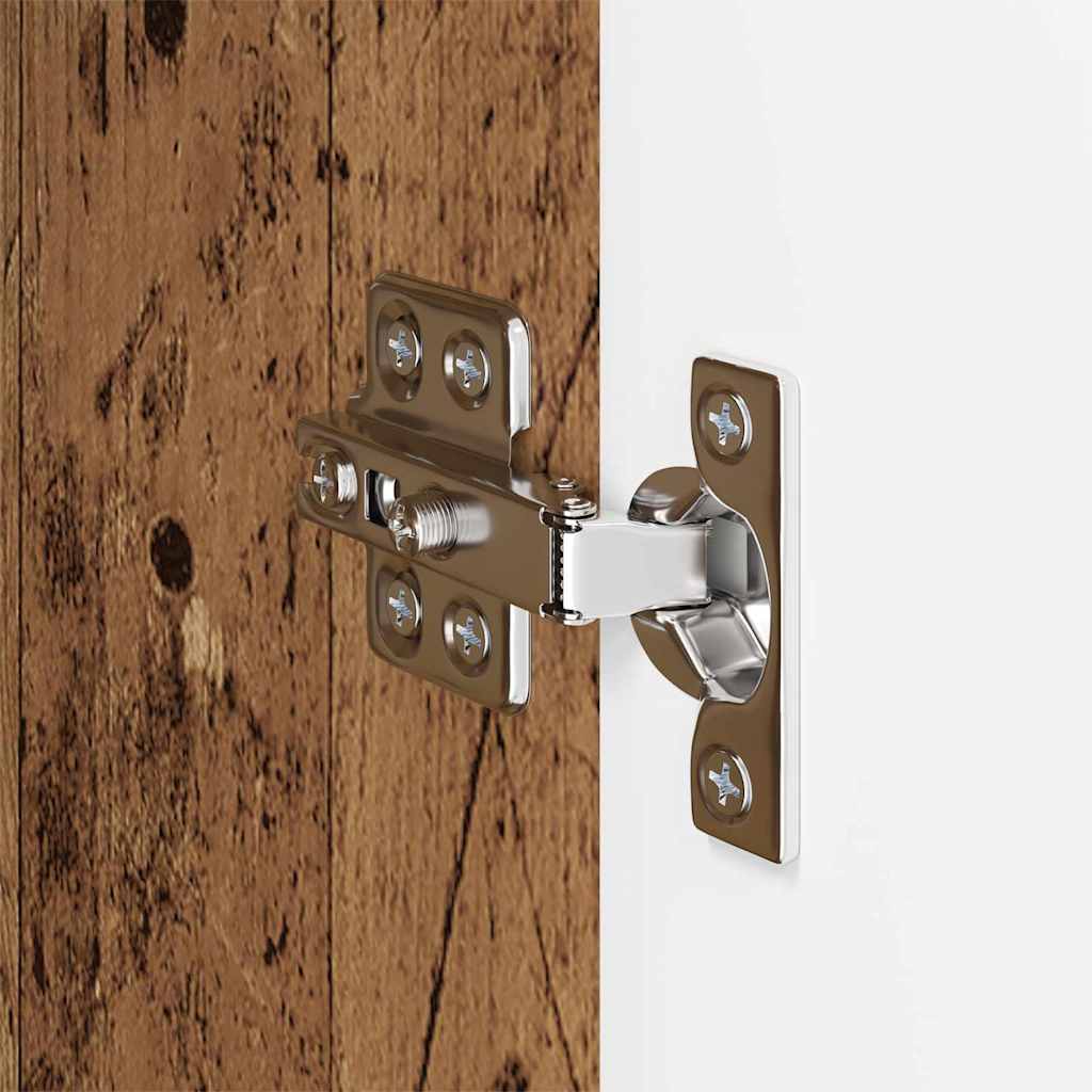 vidaXL Ντουλάπι Τηλεόρασης Τοίχου Παλιό Ξύλο 59,5 x 31 x 60 εκ