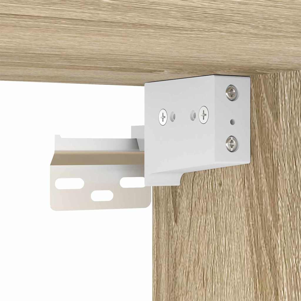 vidaXL Ντουλάπι Τηλεόρασης Τοίχου Δρύς Sonoma 59,5 x 31 x 100 εκ.