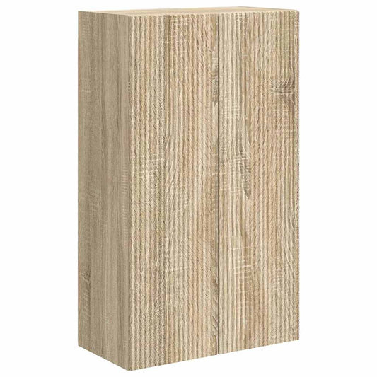 vidaXL Ντουλάπι Τηλεόρασης Τοίχου Δρύς Sonoma 59,5 x 31 x 100 εκ.